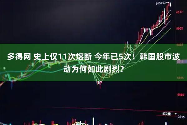 多得网 史上仅11次熔断 今年已5次！韩国股市波动为何如此剧烈？